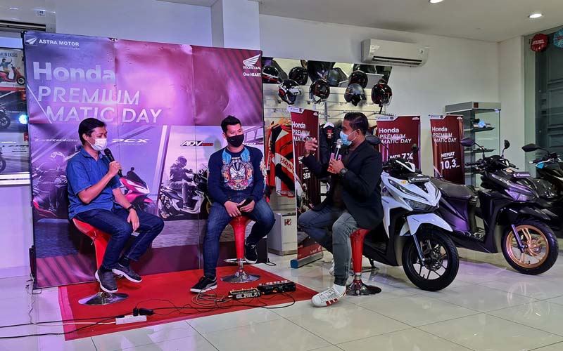 Dukung Program PPKM, Honda Premium Matic Day Yogyakarta Digelar Virtual