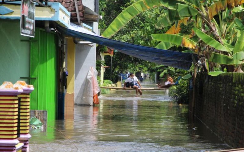Pembenahan Kerusakan Banjir di Klaten Masih Menunggu Air Surut