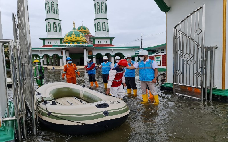 Banjir di Semarang, 92% Sistem Kelistrikan Kembali Pulih