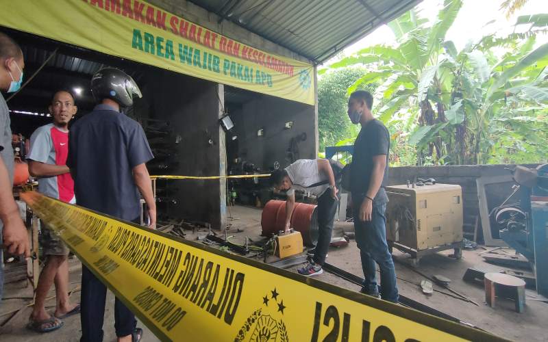 Ledakan di Bengkel Las Kulonprogo, 1 Orang Dilarikan ke Rumah Sakit
