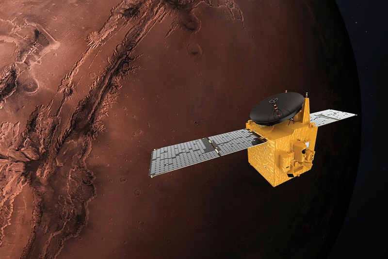 Senilai Rp2,7 Triliun, Pesawat Luar Angkasa Uni Emirat Arab Mengorbit di Mars