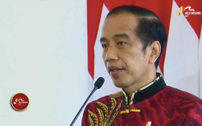 Ini Harapan Jokowi pada Perayaan Imlek Nasional 2021