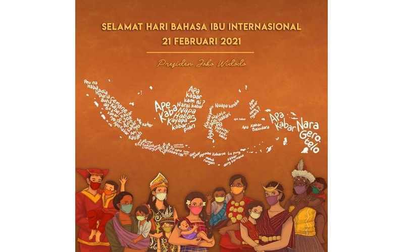 21 Februari Hari Bahasa Ibu, Presiden Jokowi: Pripun Kabare?