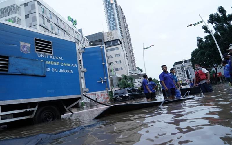 Banjir Jakarta Renggut Lima Nyawa