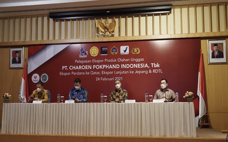 PT Charoen Pokphand Indonesia Ekspor Produk Olahan Unggas Perdana ke Qatar