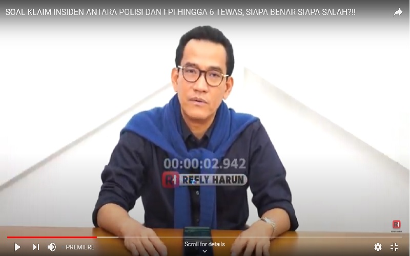 Refly Harun Sebut Kasus Kerumunan Tak Cukup untuk Menjatuhkan Jokowi