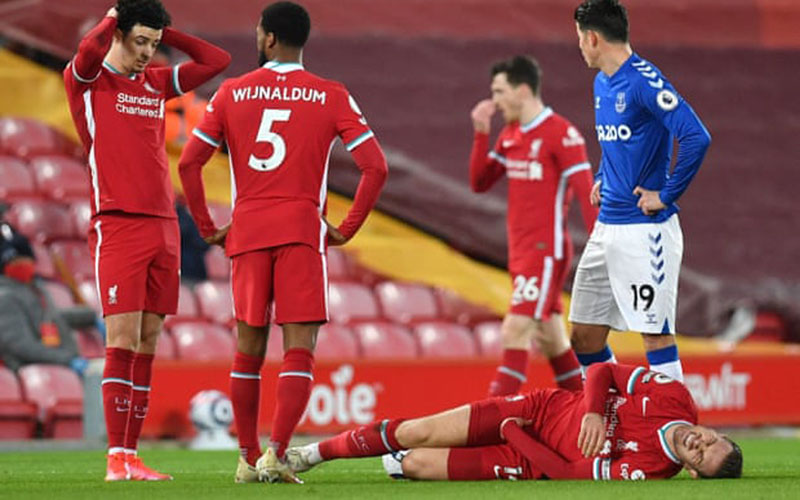 Liverpool Kehilangan Jordan Henderson di Lima Pertandingan