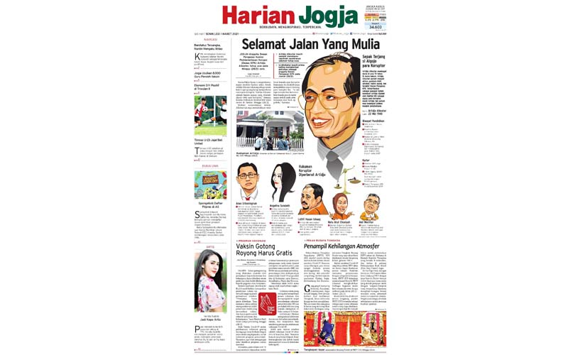 HARIAN JOGJA HARI INI: Selamat Jalan Yang Mulia