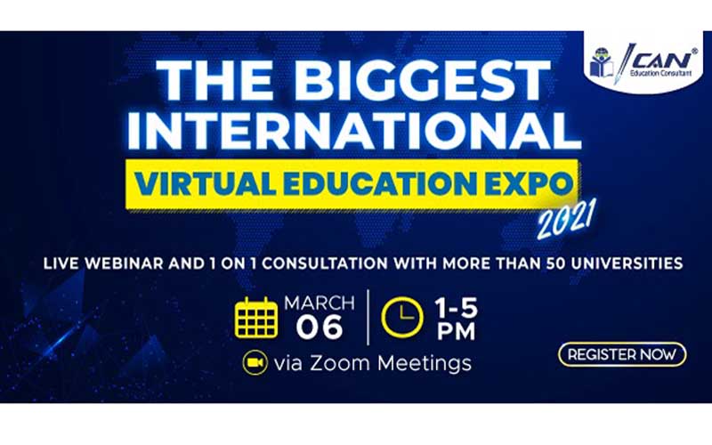 ICAN Gelar Pameran Pendidikan International Virtual Education Expo 2021