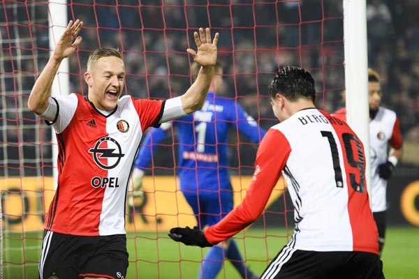 Liga Belanda: Feyenoord Pesta Gol, Hajar Venlo 6-0