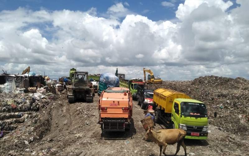 Jalan ke Dermaga Ambles, TPST Piyungan Kembali Ditutup Warga