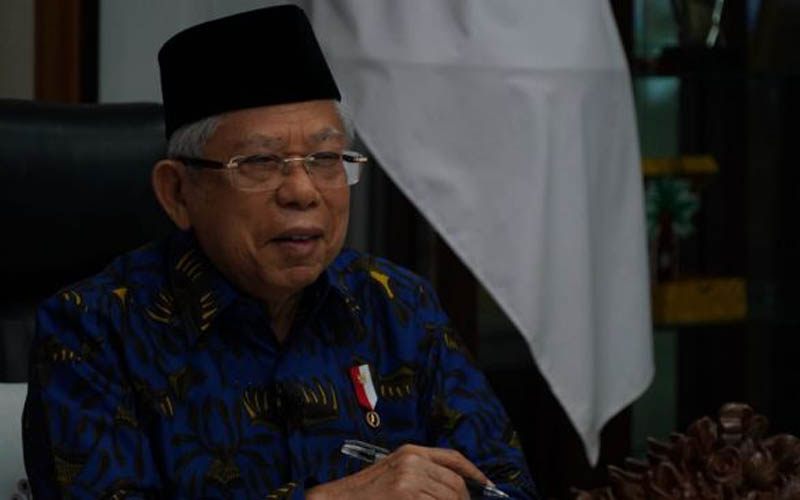 Ma'ruf Amin Rayakan Ulang Tahun Ke-78 di Kediaman Wapres