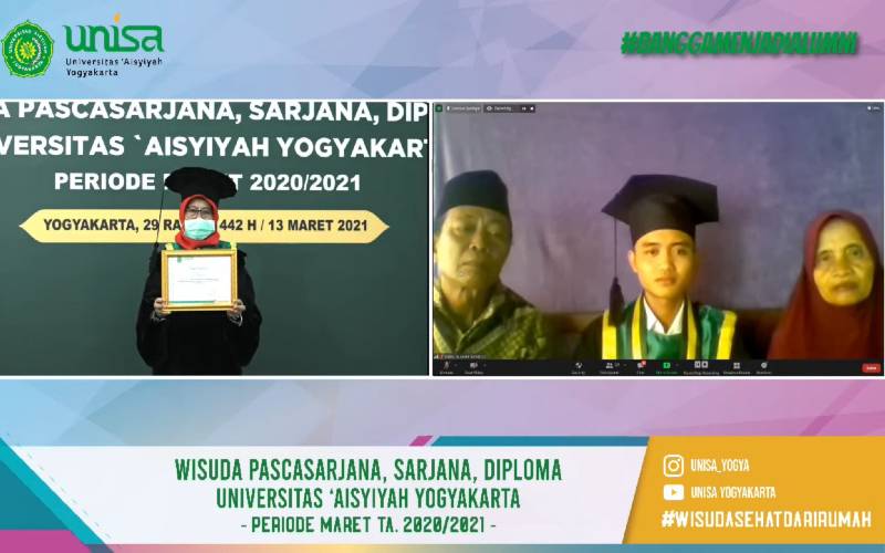 Unisa Laksanakan Wisuda Periode Maret 2021 Secara Daring  Harianjogja.com