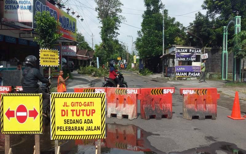 Jalan Gito-Gati Sleman Akan Dilebarkan & Dilengkapi Trotoar
