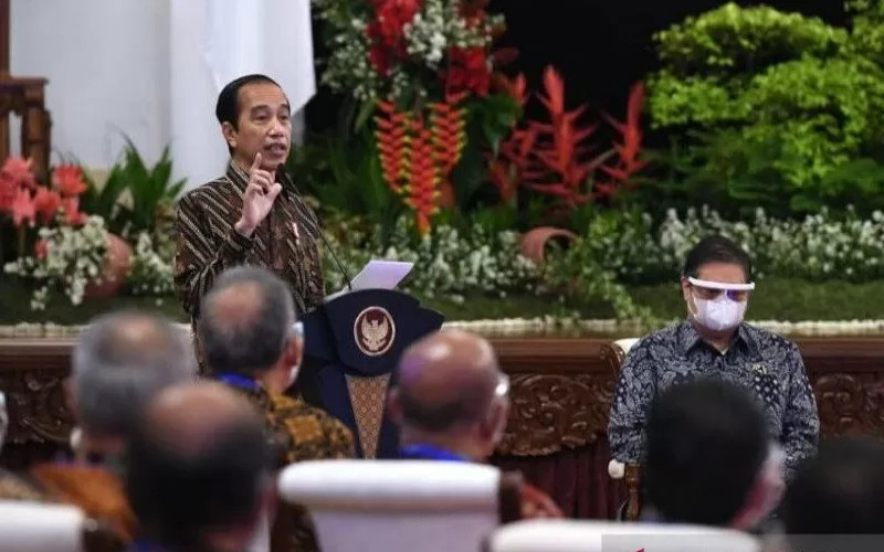 Resmikan Kongres HMI, Jokowi: Kabinet Indonesia Maju Dipenuhi Kader HMI
