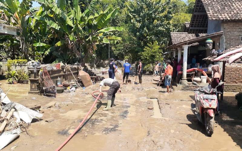 Banjir Bandang Terjang Magetan, Ketinggian Air Capai 1,5 Meter