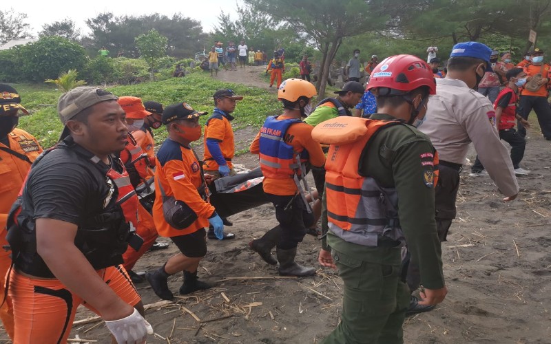 Jasad Bocah Korban Tenggelam di Sungai Serang Kulonprogo Ditemukan Sudah Mengapung