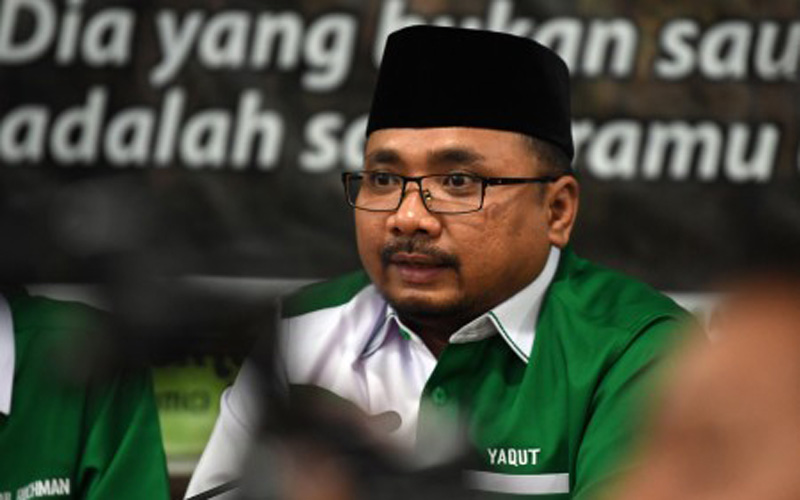 Menag Yaqut Menduga Pelaku Bom Bunuh Diri di Gereja Makassar Tidak Gerak Sendiri