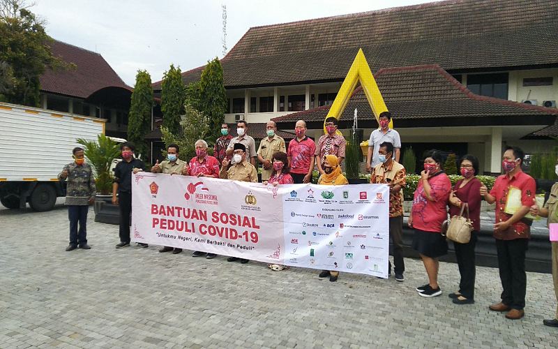 PSMTI Yogyakarta Bantu Warga Terdampak Corona