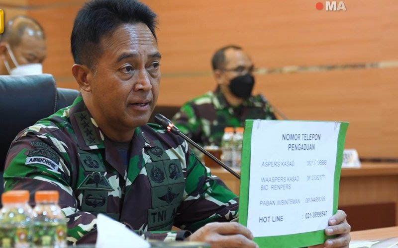 KSAD Tegaskan Pendaftaran Tamtama TNI AD Gratis