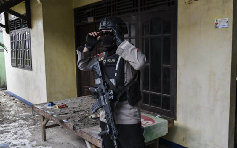 Busur Panah dan Belati Ditemukan di Rumah Terduga Teroris di Bantul