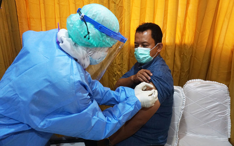 Vaksin Bagi Petugas Pelayan Publik di Kota Jogja Masih Berlangsung