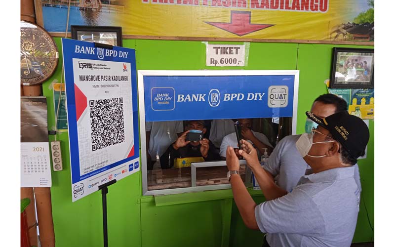 Objek Wisata di Kulonprogo Gunakan Aplikasi QUAT untuk Transaksi Pembayaran