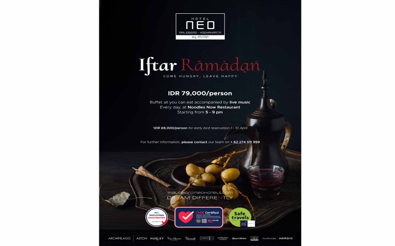 Menuju Ramadan, NEO Malioboro Siapkan Sajian Buka Puasa Istimewa