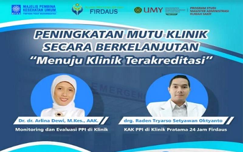 UMY Dukung Kesiapan Klinik Muhammadiyah-Aisyiyah
