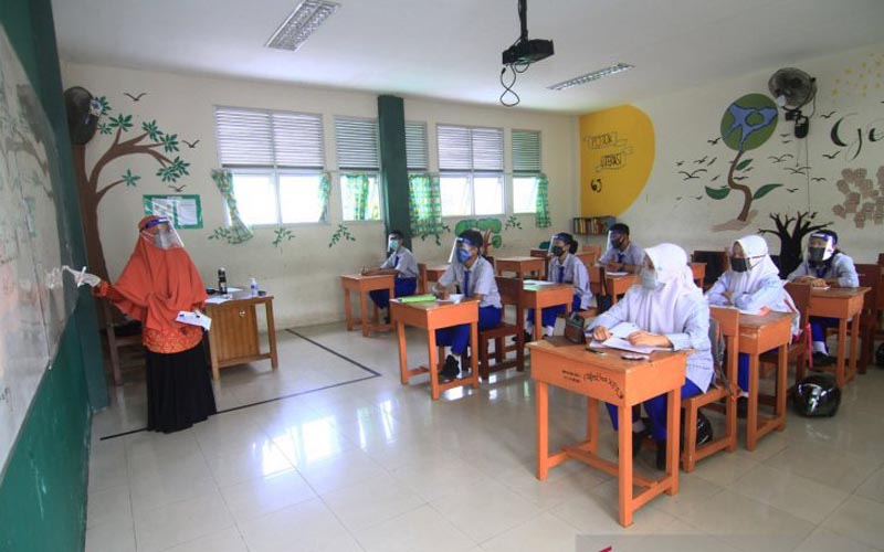 Pekan Depan 10 SMA/SMK di Jogja Sudah Belajar Tatap Muka