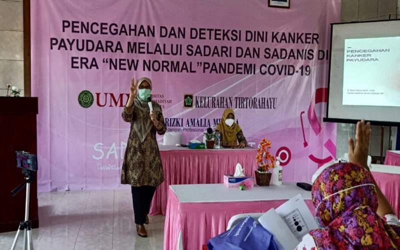 UMY Beri Penyuluhan Cegah Kanker Payudara di Galur Kulonprogo