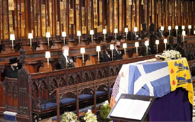 Pemakaman Pangeran Philip Disaksikan 13 Juta Penonton