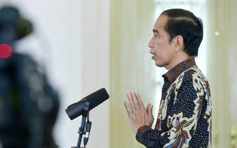 Jokowi Minta Keluarga Awak KRI Nanggala-402 Sabar dan Tunggu Hasil Penyelamatan