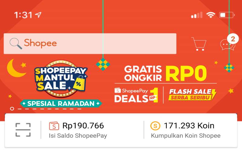 Semarakkan Momen Gajian di Tengah Ramadan, ShopeePay Mantul Sale Menggebrak dengan Promo Rp1 hingga Gratis Ongkir