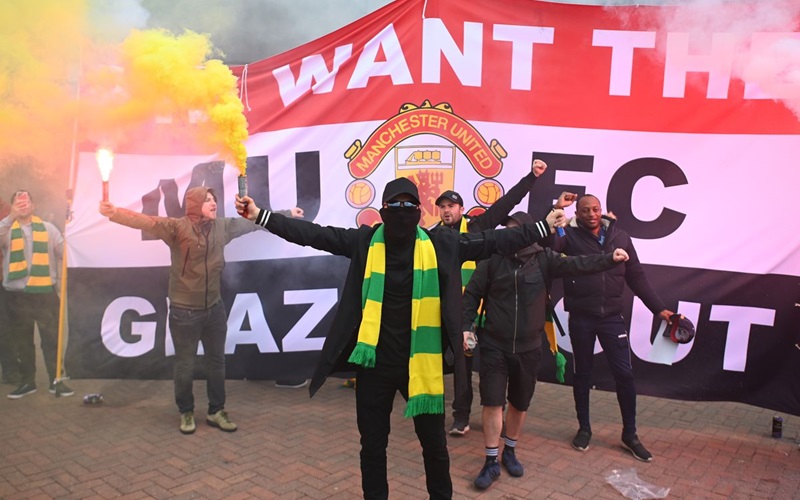 Solskjaer Sebut Demonstrasi Fans MU Terlalu Lebay