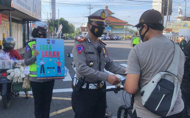 135 Kendaraan Diperiksa di Pos Penyekatan Kulonprogo, 28 Diminta Putar Balik