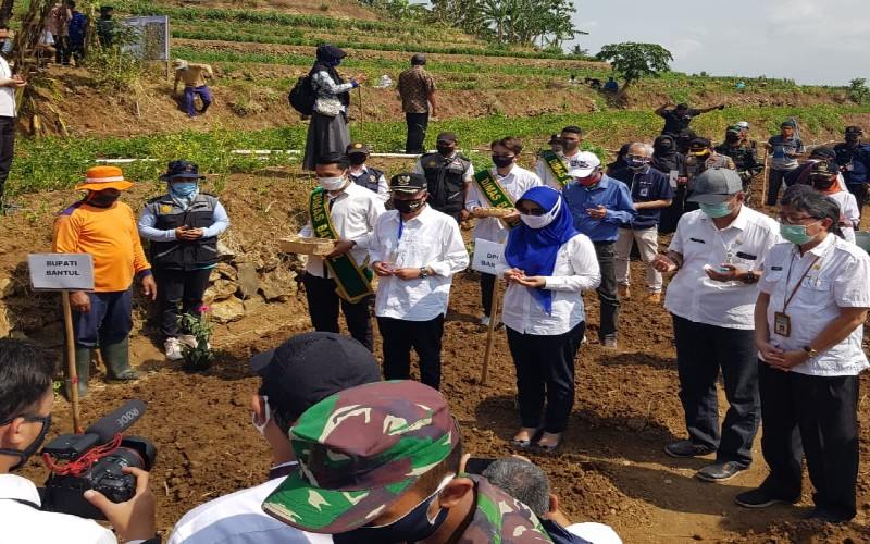 Agrowisata Nawungan Mulai Dibangun, Pemenang Lelang Teken Kontrak