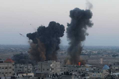 Serangan Udara Israel ke Palestina Tewaskan 20 Orang Termasuk Anak-anak