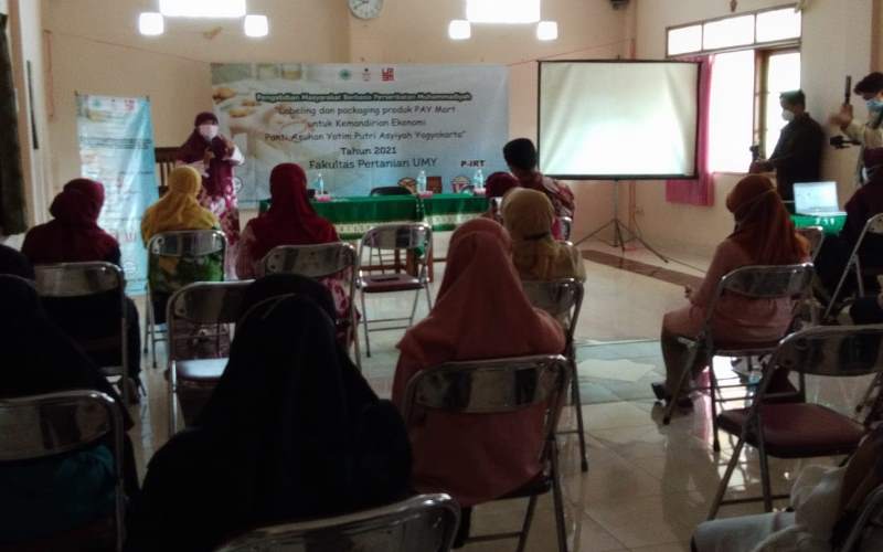 UMY Bantu Kemandirian Ekonomi Panti Asuhan Yatim Putri Aisyiyah Yogyakarta