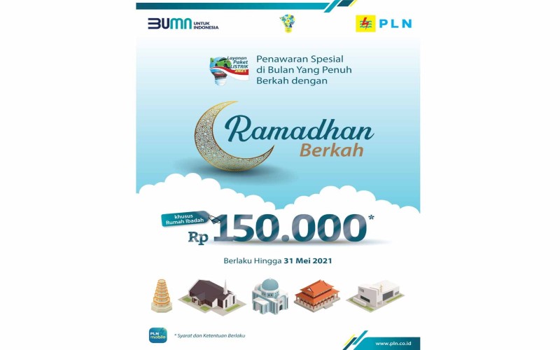 PLN Surakarta Tawarkan Promo Ramadan Peduli dan Ramadan Berkah hingga 31 Mei