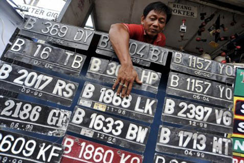 Ini Asal-usul Kode Pelat Nomor Kendaraan di Indonesia, Termasuk Jogja