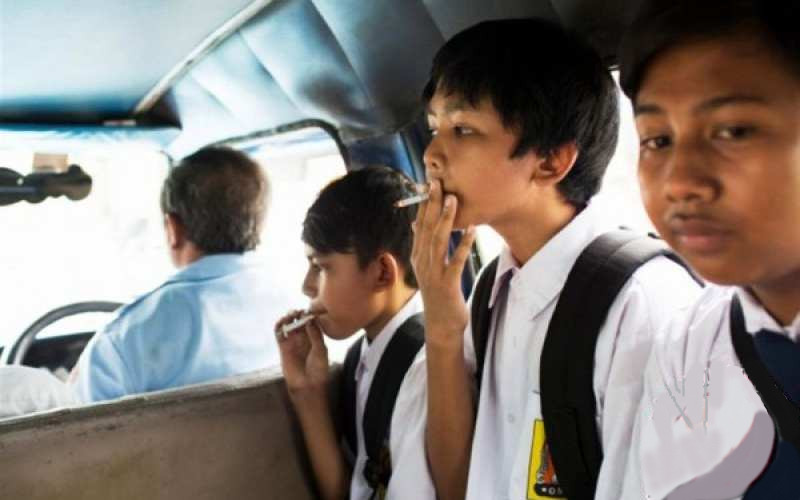 Perokok di Indonesia Terbanyak Ketiga di Dunia