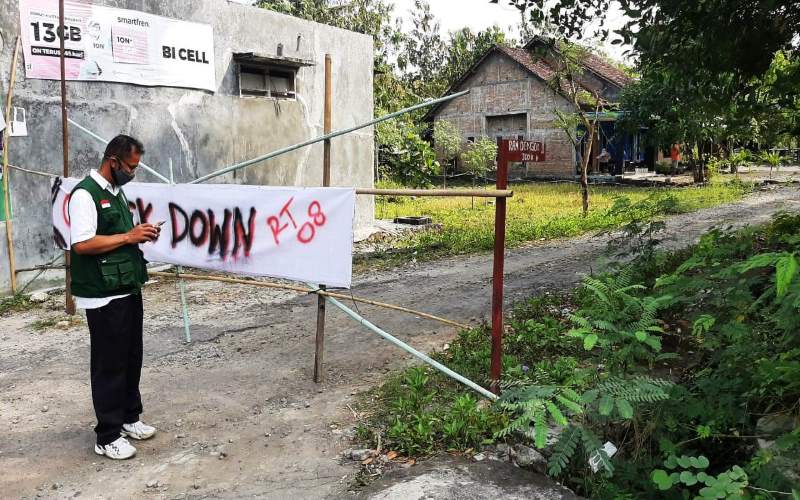 Puluhan Warga Positif Covid, Satu Dusun di Gunungkidul Lockdown