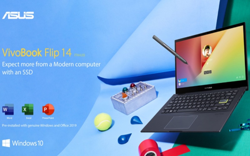 VivoBook Flip 14 (TM420), Senjata Andalan Para Kreator Muda