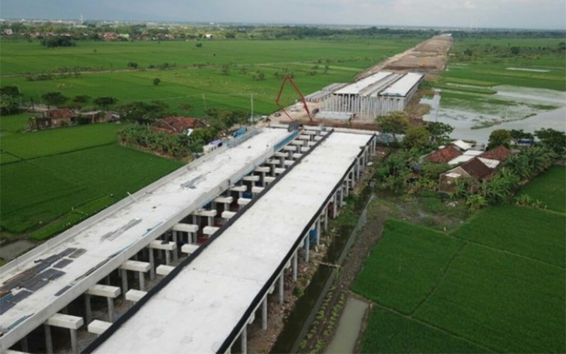 Proyek Tol Semarang-Demak Seksi 2 Rampung 2022