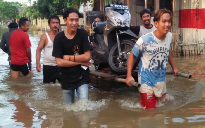 Banjir Dominasi 1.423 Kejadian Bencana di Indonesia