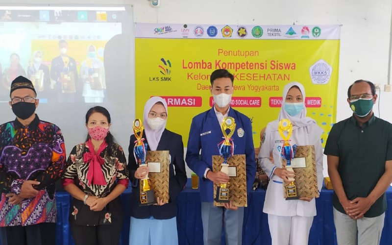 Simak! Ini Daftar Siswa Terbaik LKS SMK Bidang Kesehatan di DIY