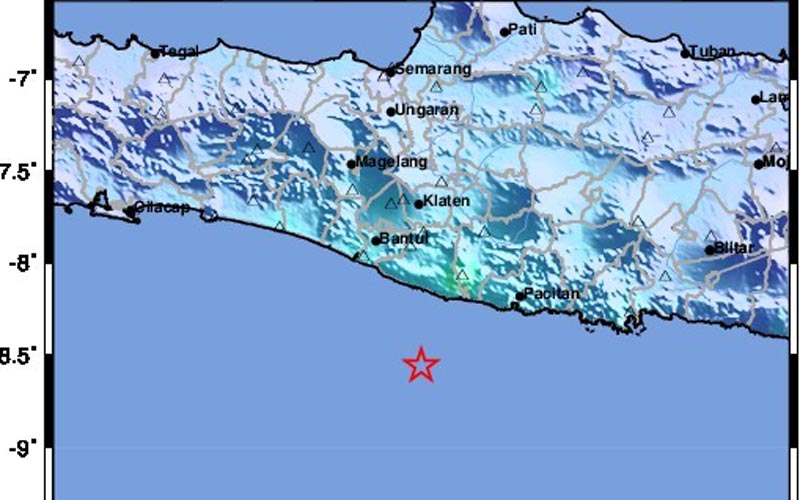Ini Skala Getaran Gempa Bumi di Wilayah Terdampak Gempa Senin Pagi