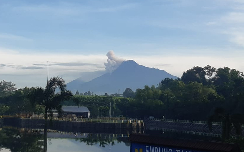 Merapi Aman Pasca Gempa Bumi di Selatan Gunungkidul