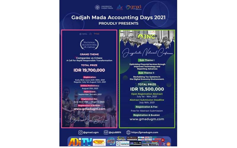 FEB UGM Kembali Gelar Gadjah Mada Accounting Days 2021